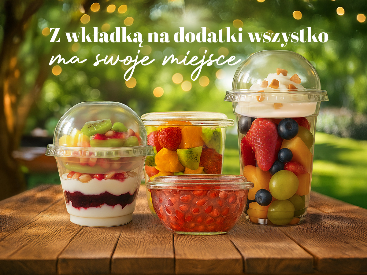 Pojemniki z wkładką – odpowiedź na potrzeby nowoczesnej gastronomii