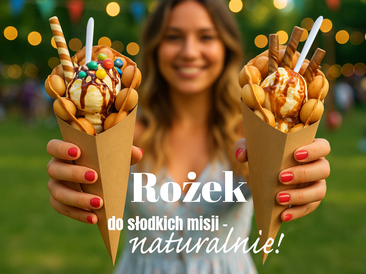 Lato w pełni — czas na gofry bąbelkowe!
